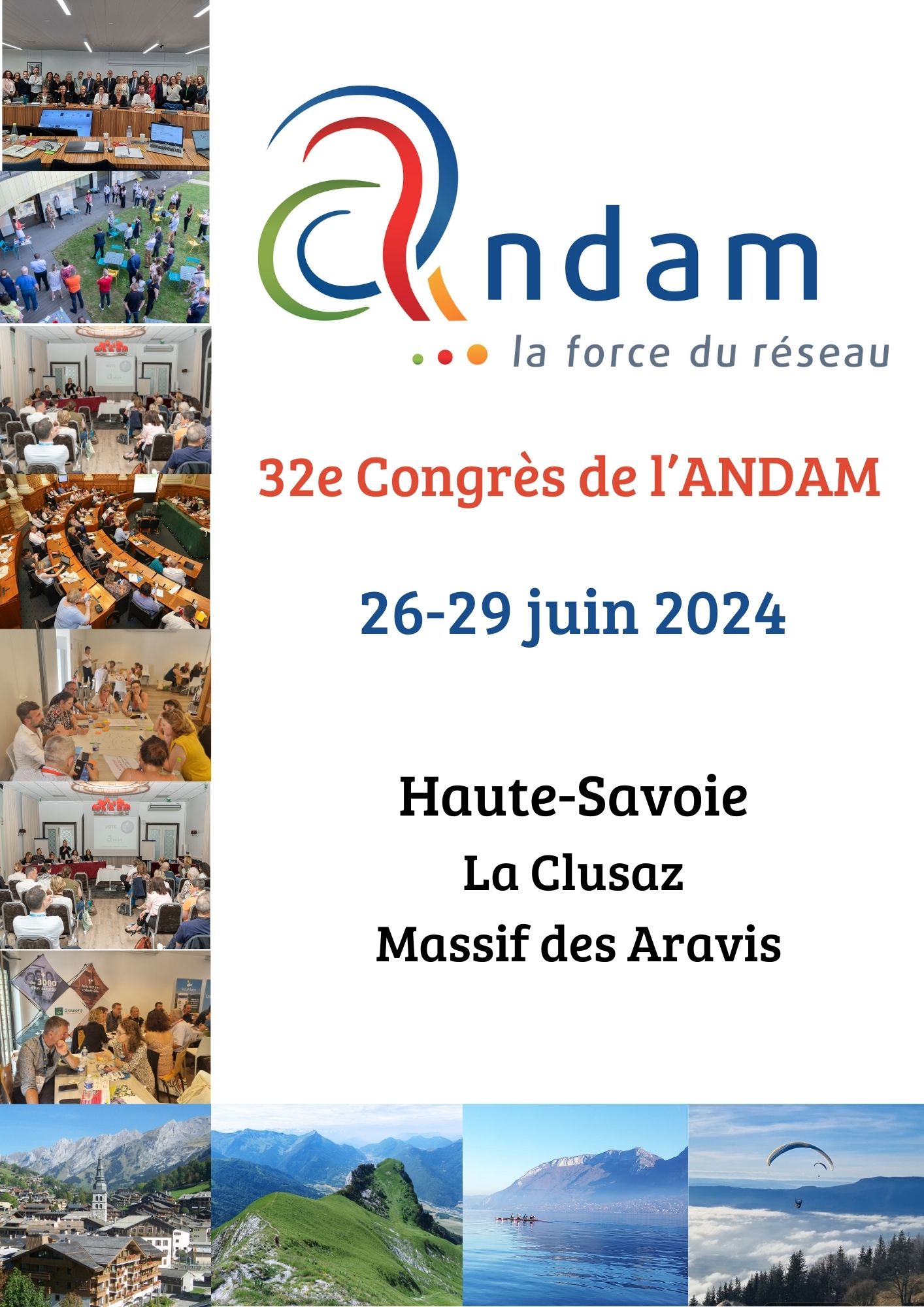 32e Congrès de l’ANDAM en Haute-Savoie